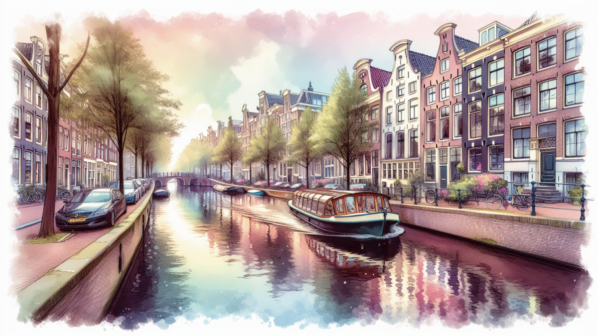 boottocht kanaal amsterdam