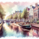 boottocht kanaal amsterdam