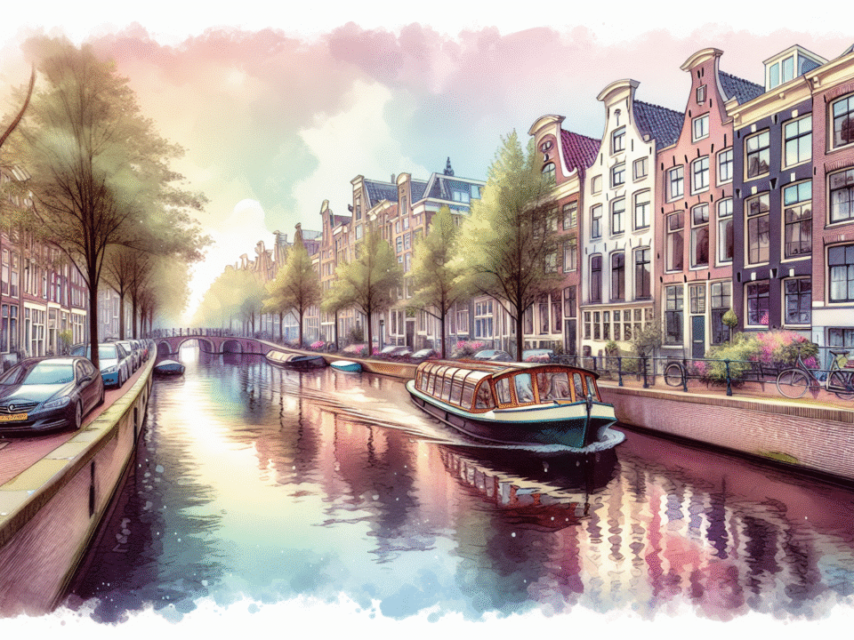 boottocht kanaal amsterdam