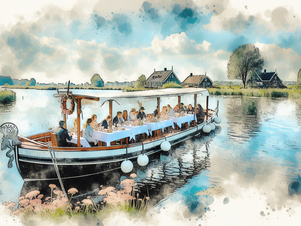 rondvaart met lunch friese meren