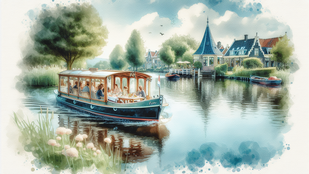 rondvaart met lunch grou