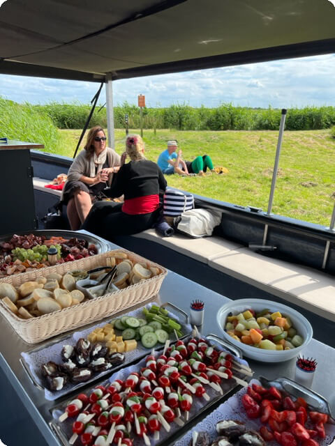teamuitje varen in Friesland
